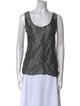 Giorgio Armani Scoop Neck Sleeveless Top