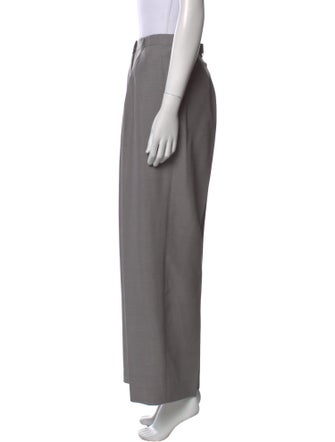 Giorgio Armani Silk Wide Leg Pants