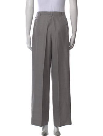 Giorgio Armani Silk Wide Leg Pants