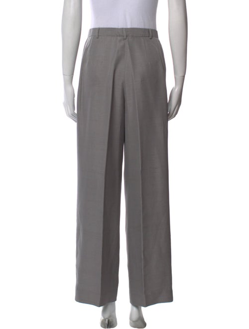 Giorgio Armani Silk Wide Leg Pants