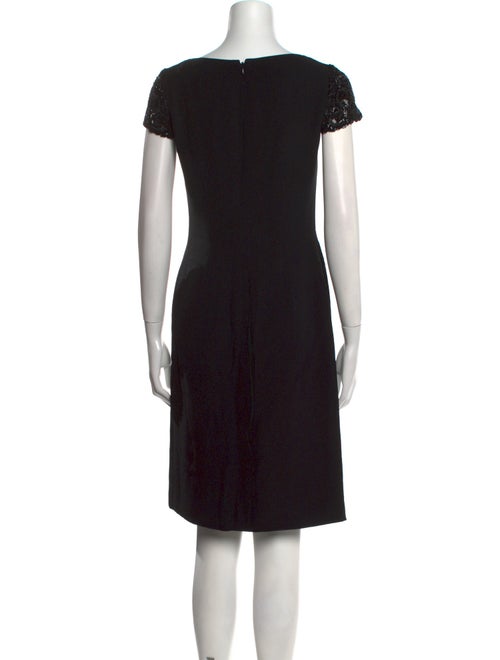 Giorgio Armani Bateau Neckline Knee-Length Dress