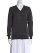 Giorgio Armani Virgin Wool V-Neck Sweatshirt