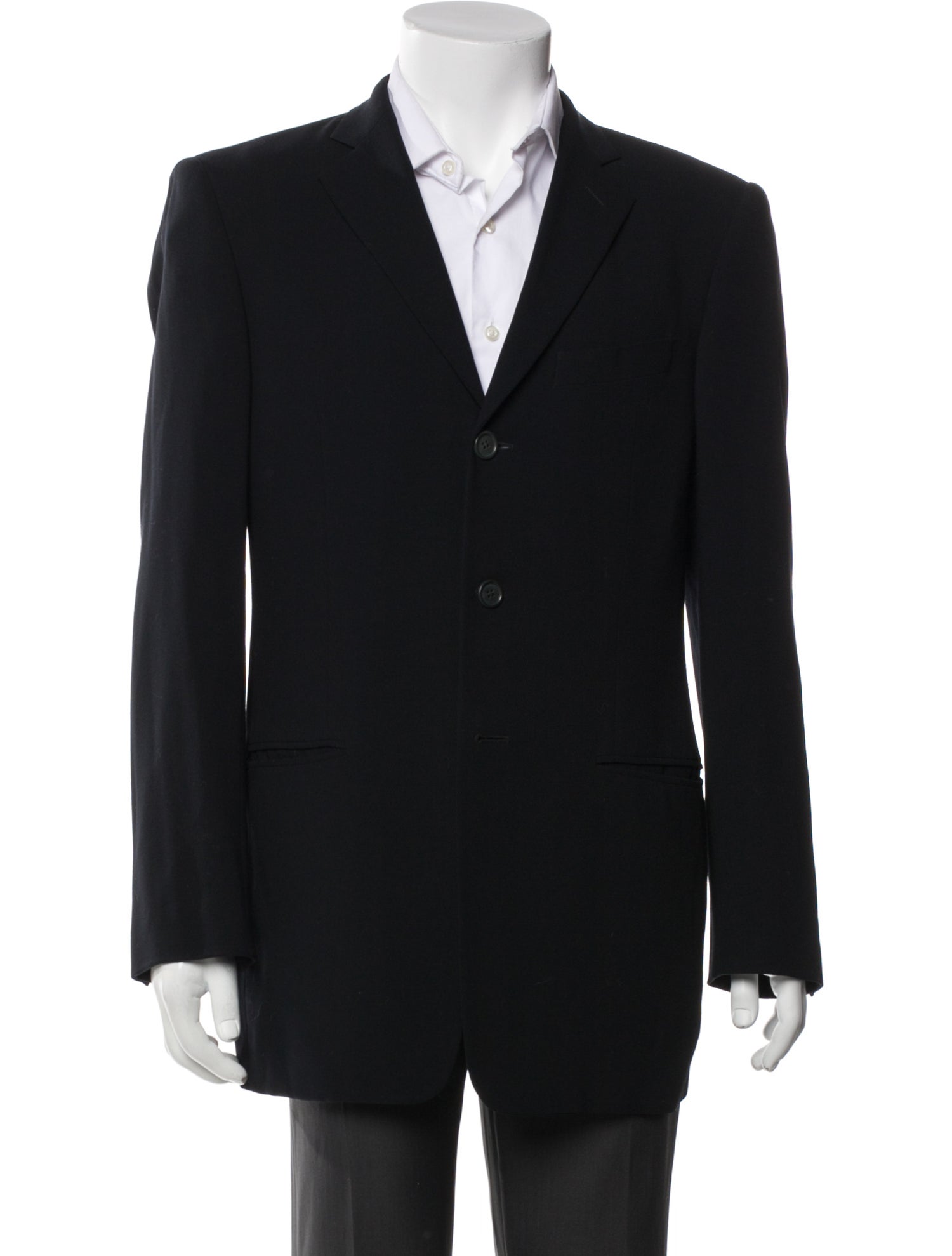 Giorgio Armani Virgin Wool Overcoat