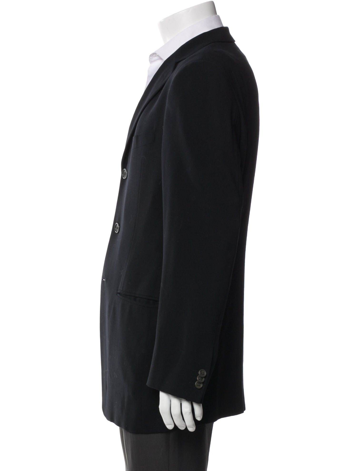 Giorgio Armani Virgin Wool Overcoat