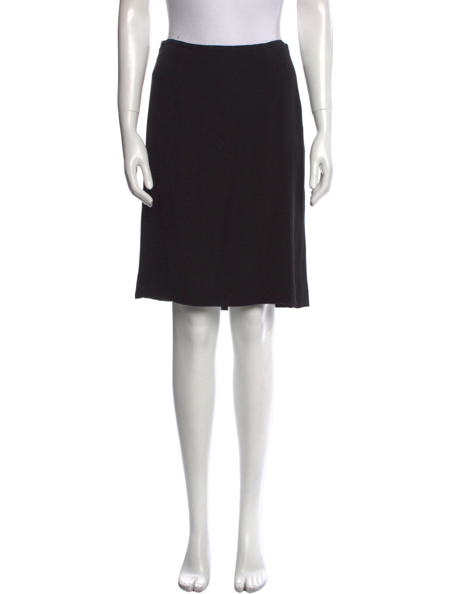 Giorgio Armani Linen Knee-Length Skirt