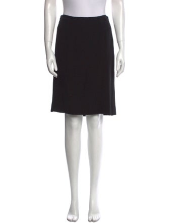 Giorgio Armani Linen Knee-Length Skirt
