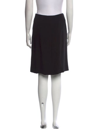 Giorgio Armani Linen Knee-Length Skirt
