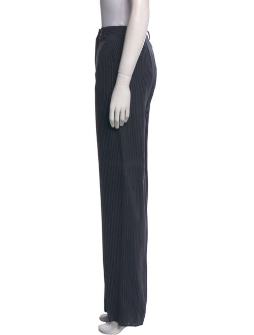 Giorgio Armani Striped Straight Leg Pants