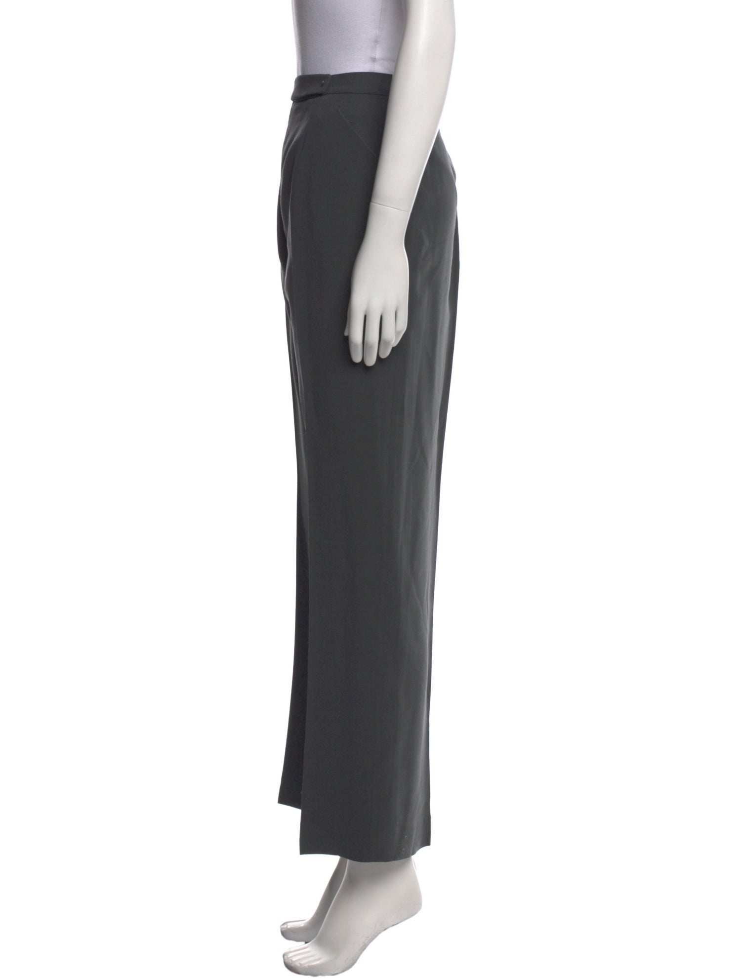 Giorgio Armani Wool Wide Leg Pants