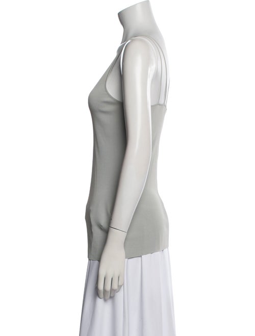 Giorgio Armani Scoop Neck Sleeveless Top