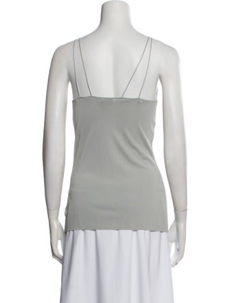 Giorgio Armani Scoop Neck Sleeveless Top