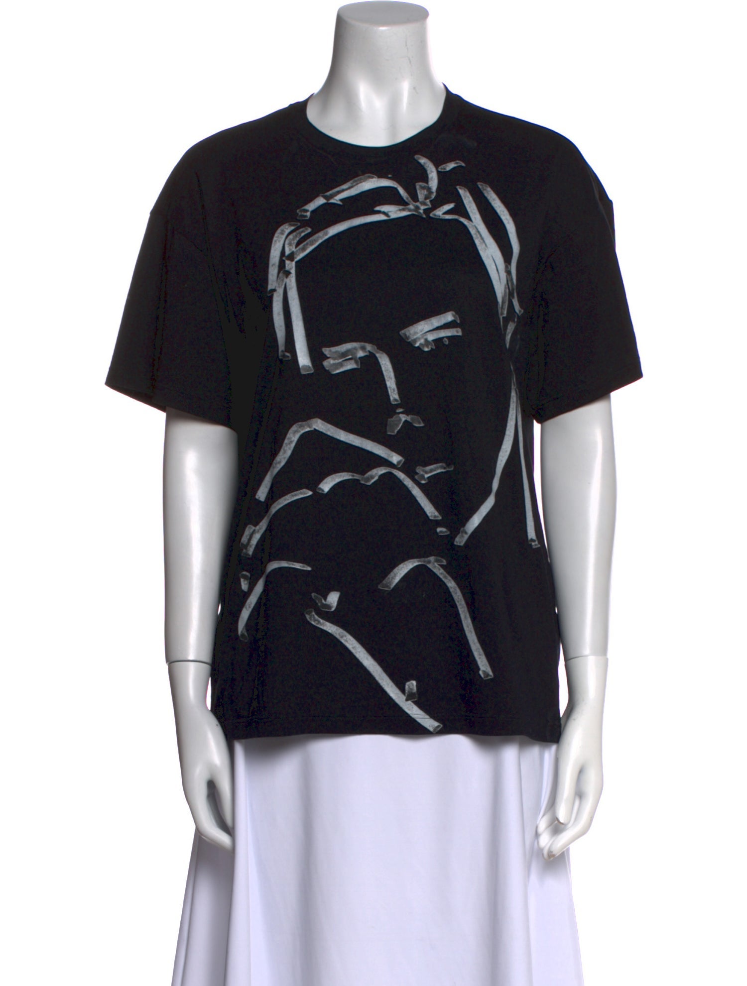 Giorgio Armani Graphic Print Crew Neck T-Shirt