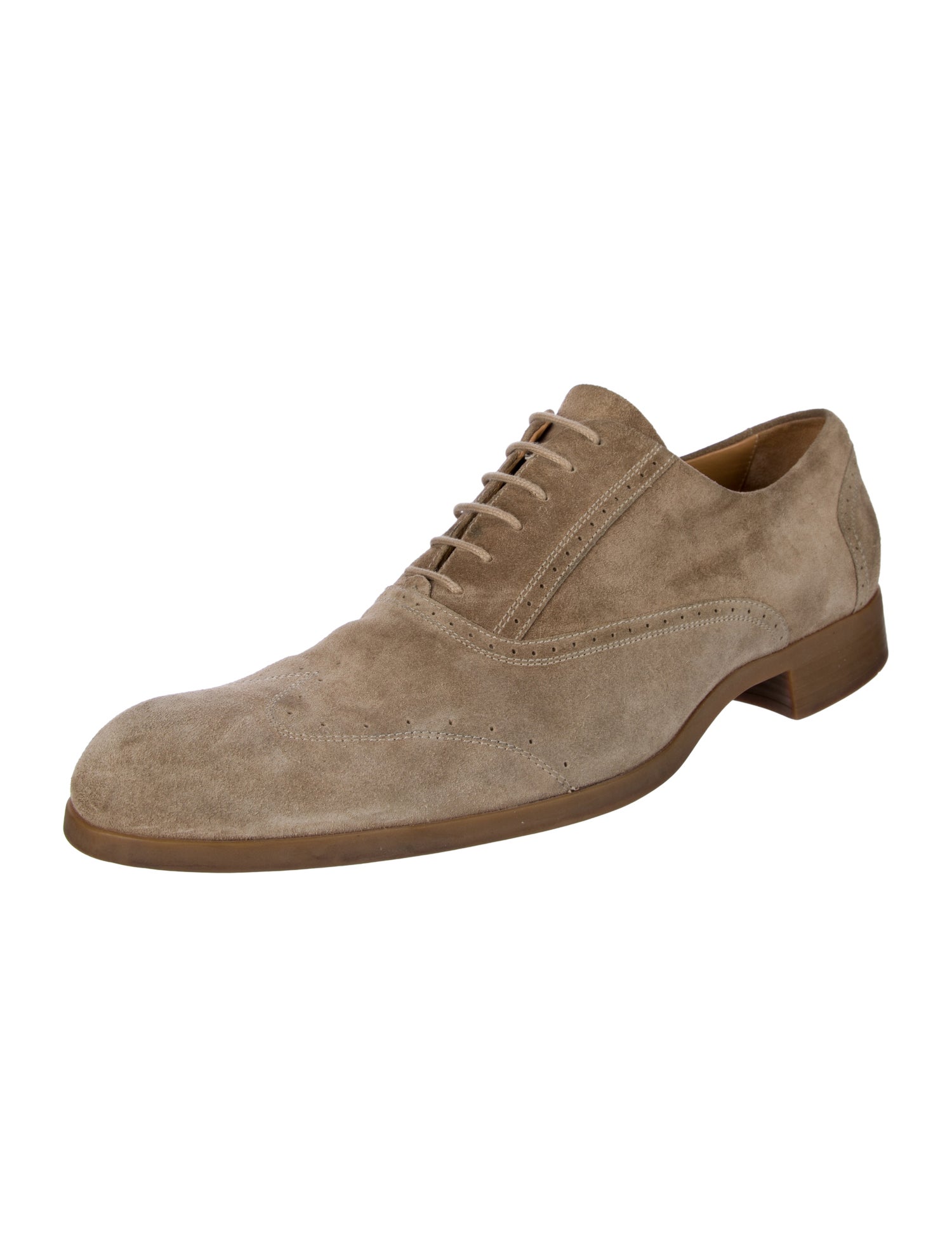 Giorgio Armani Suede Brogues