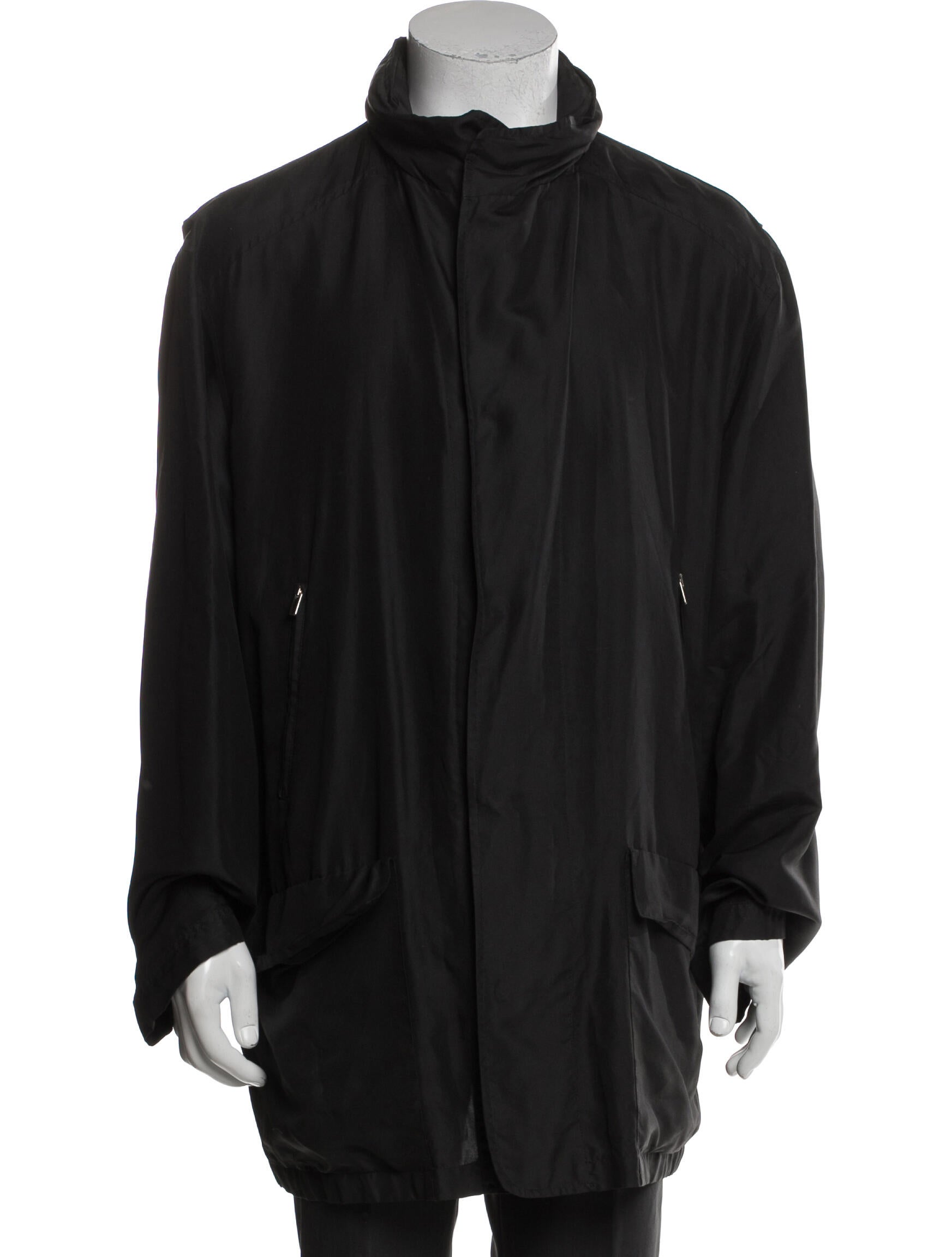 Giorgio Armani Silk Windbreaker