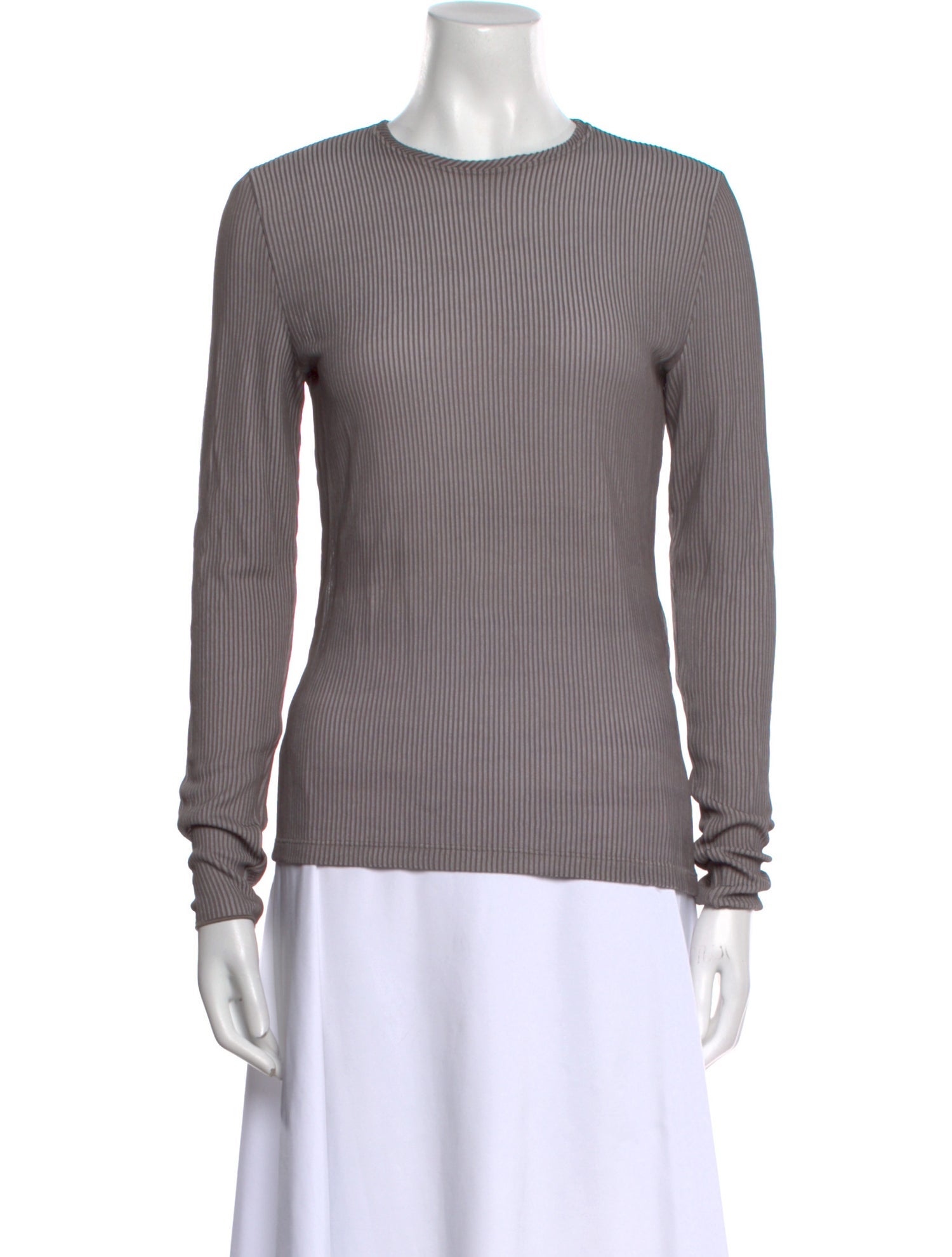 Giorgio Armani Crew Neck Long Sleeve Top