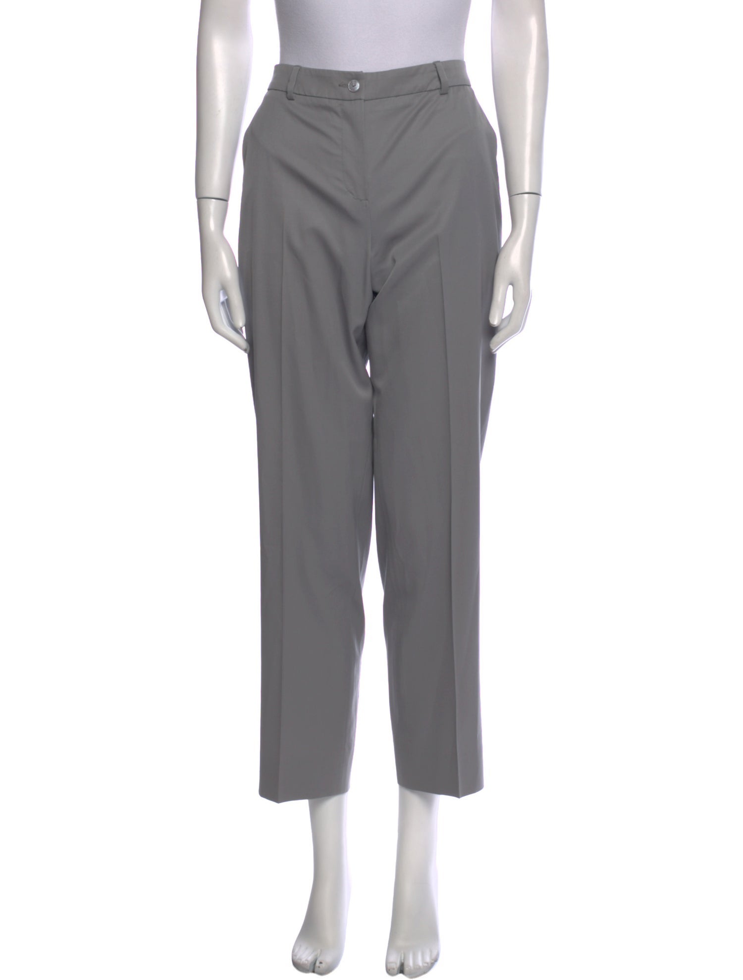 Giorgio Armani Wool Straight Leg Pants