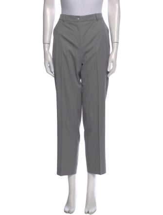 Giorgio Armani Wool Straight Leg Pants
