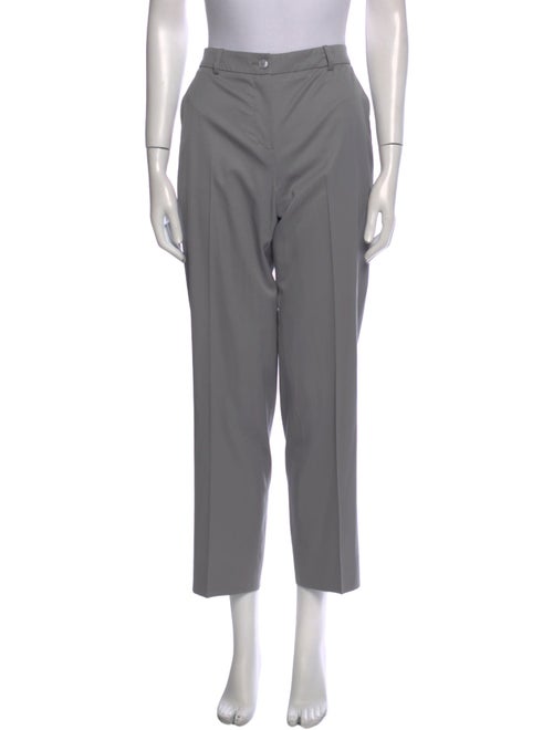 Giorgio Armani Wool Straight Leg Pants
