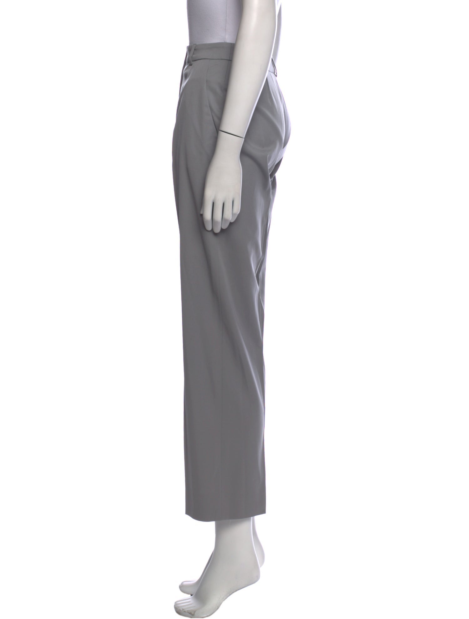 Giorgio Armani Wool Straight Leg Pants