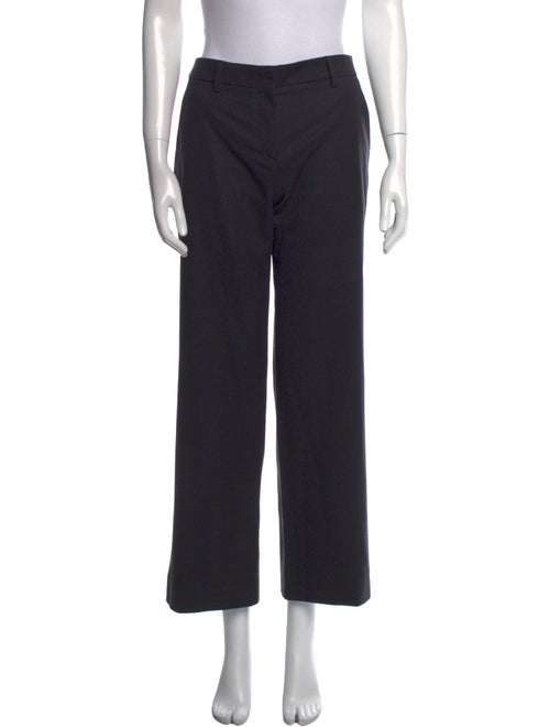 Giorgio Armani Virgin Wool Wide Leg Pants