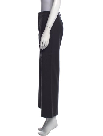 Giorgio Armani Virgin Wool Wide Leg Pants