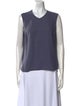 Giorgio Armani Silk V-Neck Top