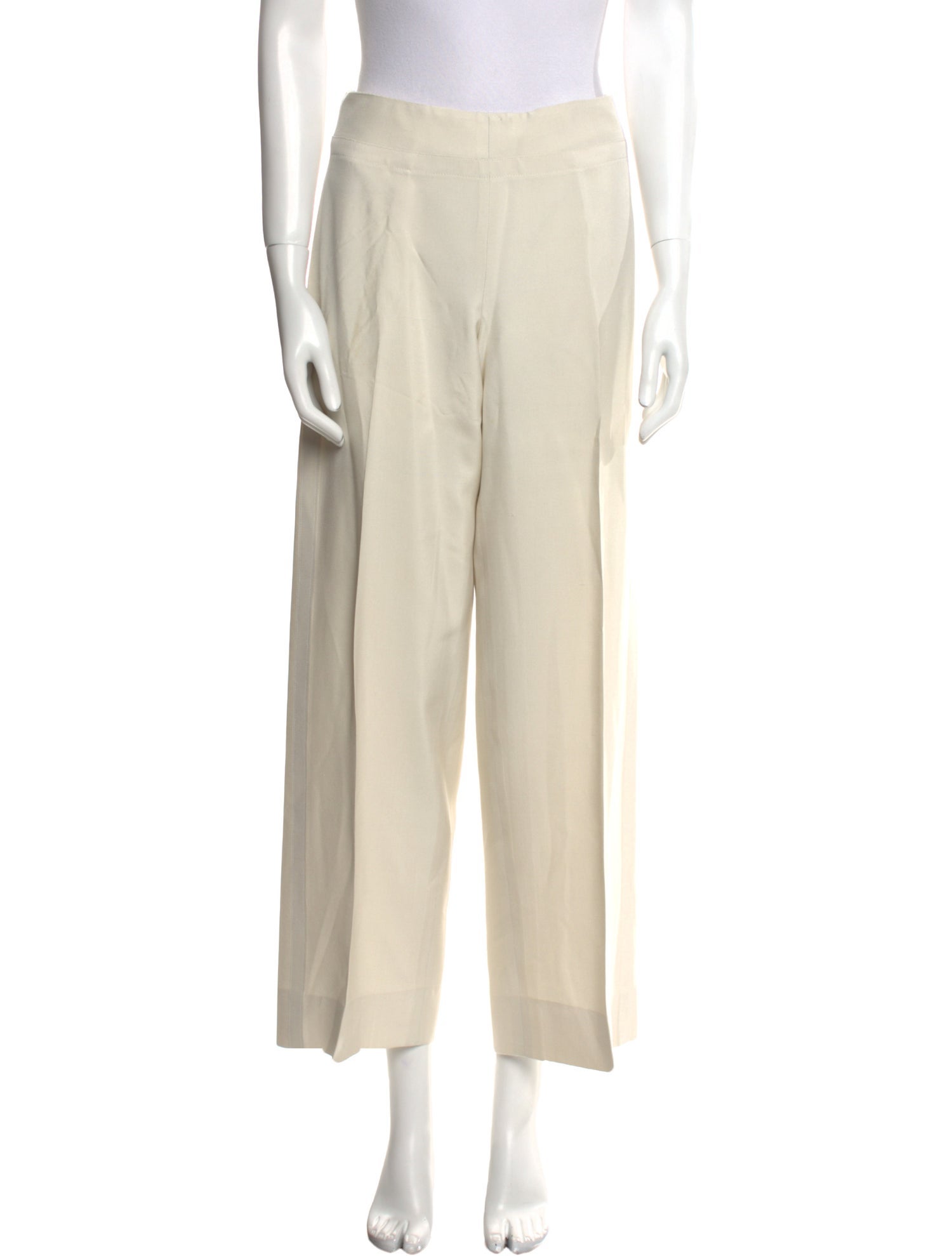 Giorgio Armani Silk Wide Leg Pants