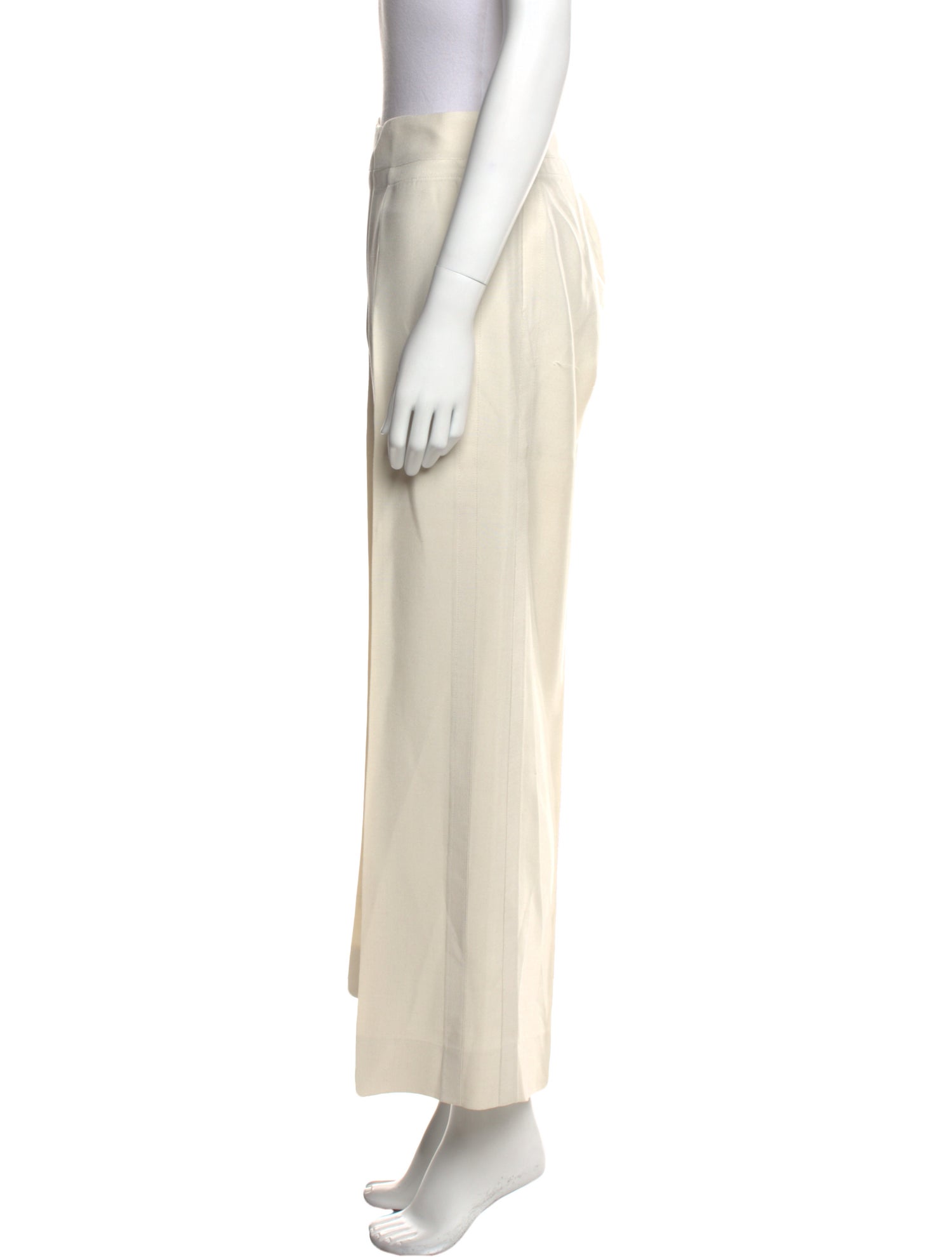 Giorgio Armani Silk Wide Leg Pants