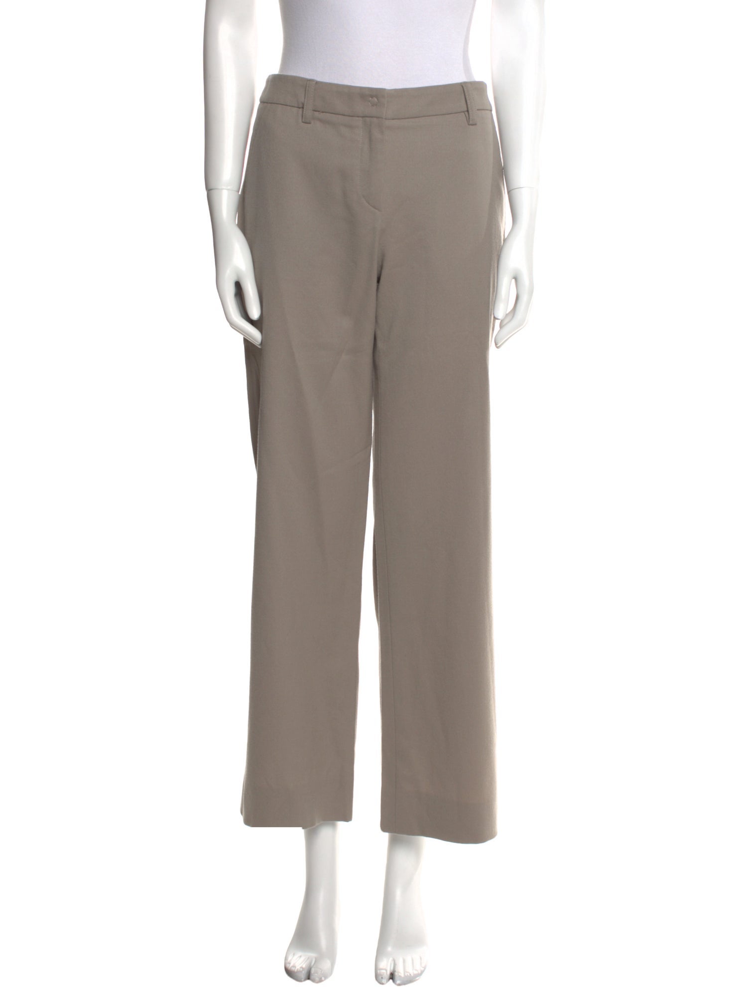 Giorgio Armani Virgin Wool Wide Leg Pants
