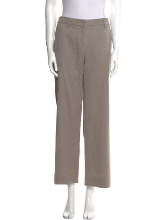 Giorgio Armani Virgin Wool Wide Leg Pants