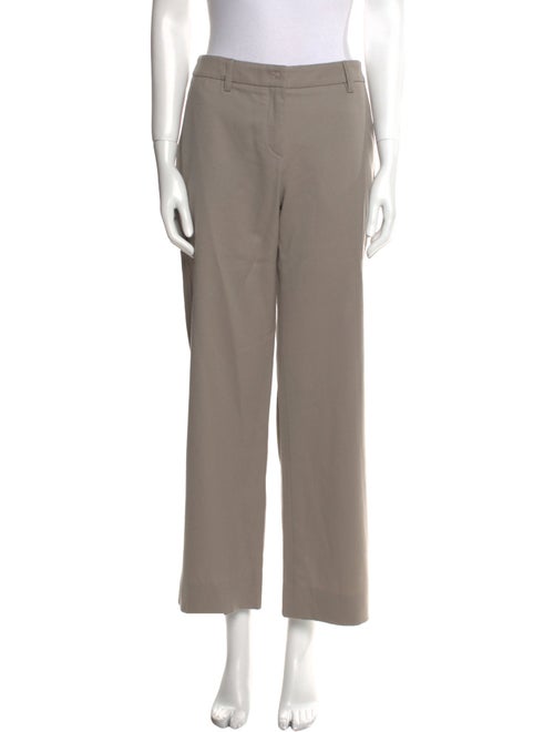 Giorgio Armani Virgin Wool Wide Leg Pants