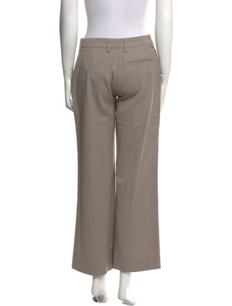 Giorgio Armani Virgin Wool Wide Leg Pants