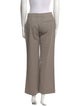 Giorgio Armani Virgin Wool Wide Leg Pants