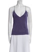 Giorgio Armani V-Neck Sleeveless Top