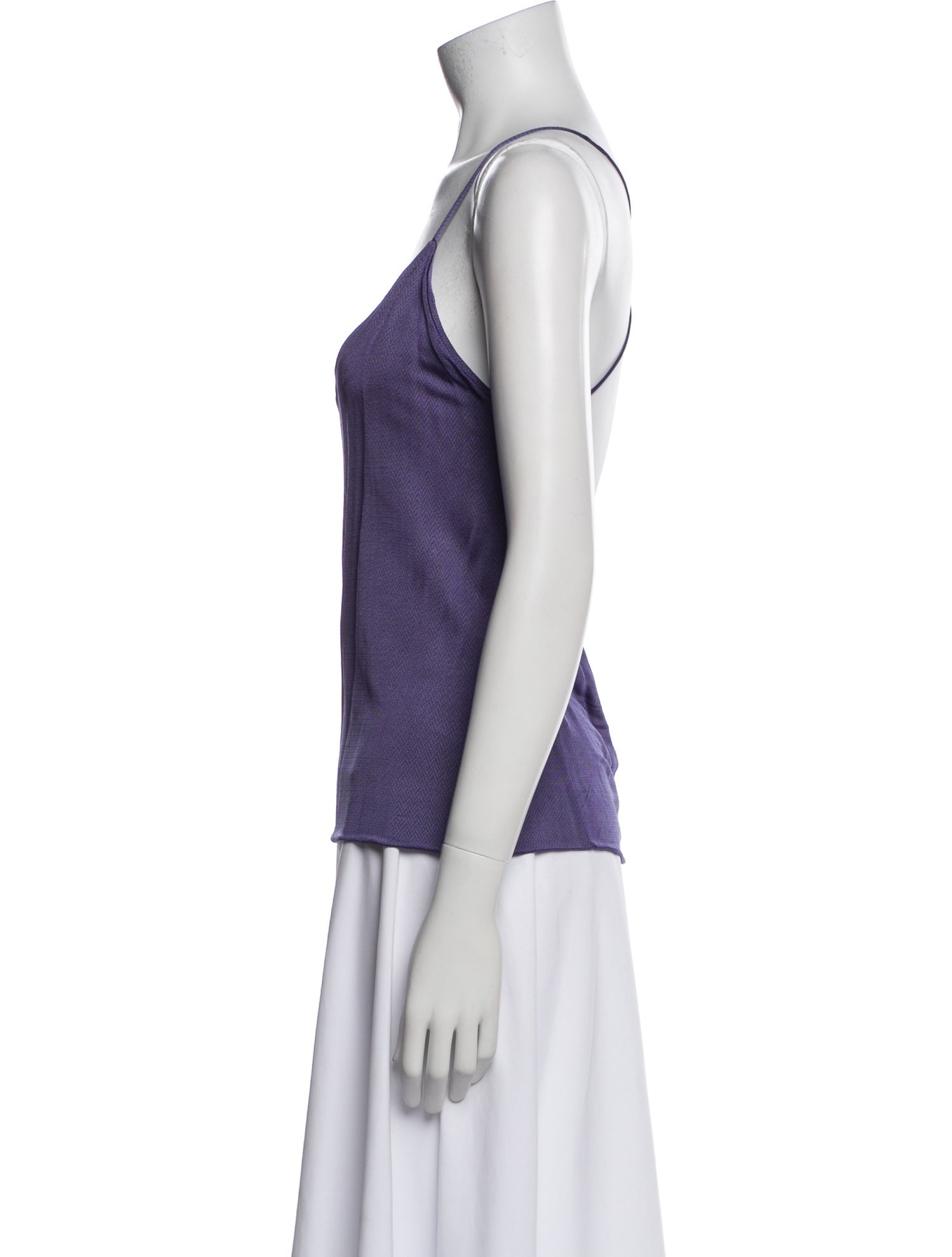 Giorgio Armani V-Neck Sleeveless Top