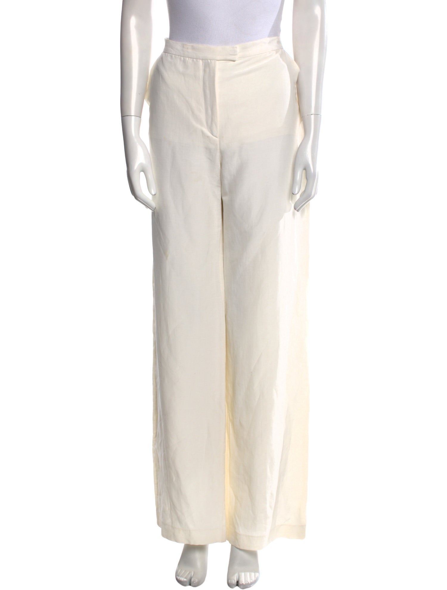 Giorgio Armani Linen Wide Leg Pants