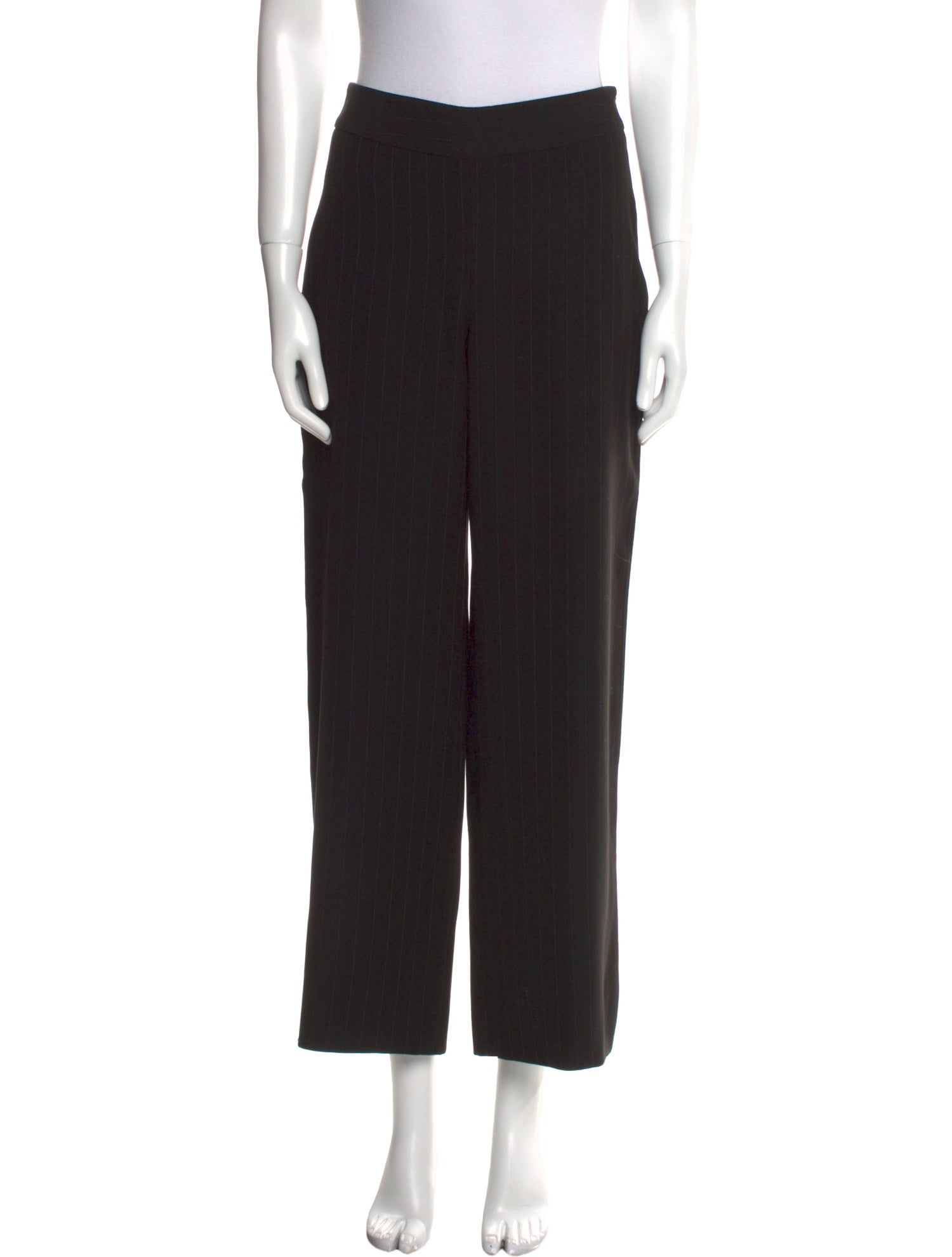 Giorgio Armani Striped Wide Leg Pants