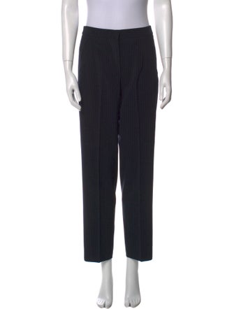 Giorgio Armani Striped Straight Leg Pants