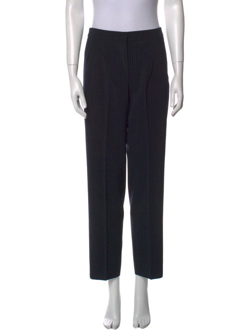 Giorgio Armani Striped Straight Leg Pants
