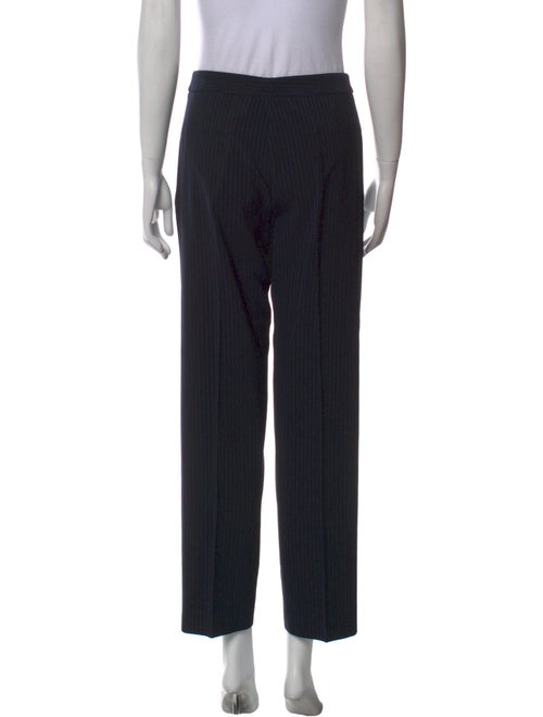 Giorgio Armani Striped Straight Leg Pants