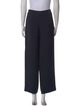 Giorgio Armani Silk Wide Leg Pants
