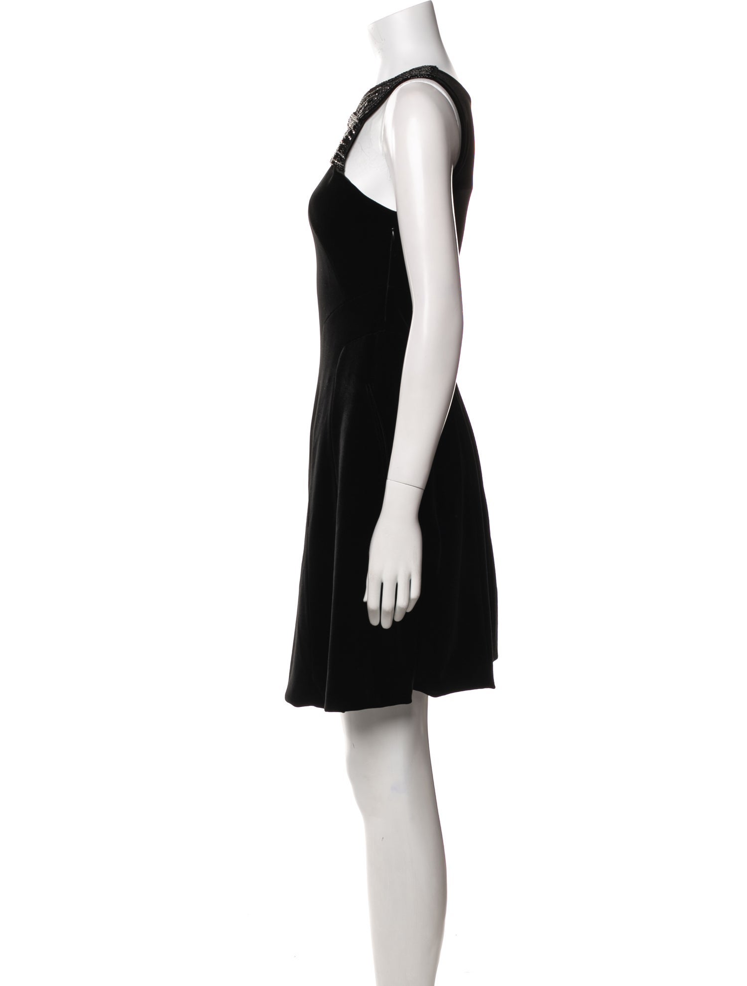 Giorgio Armani V-Neck Mini Dress