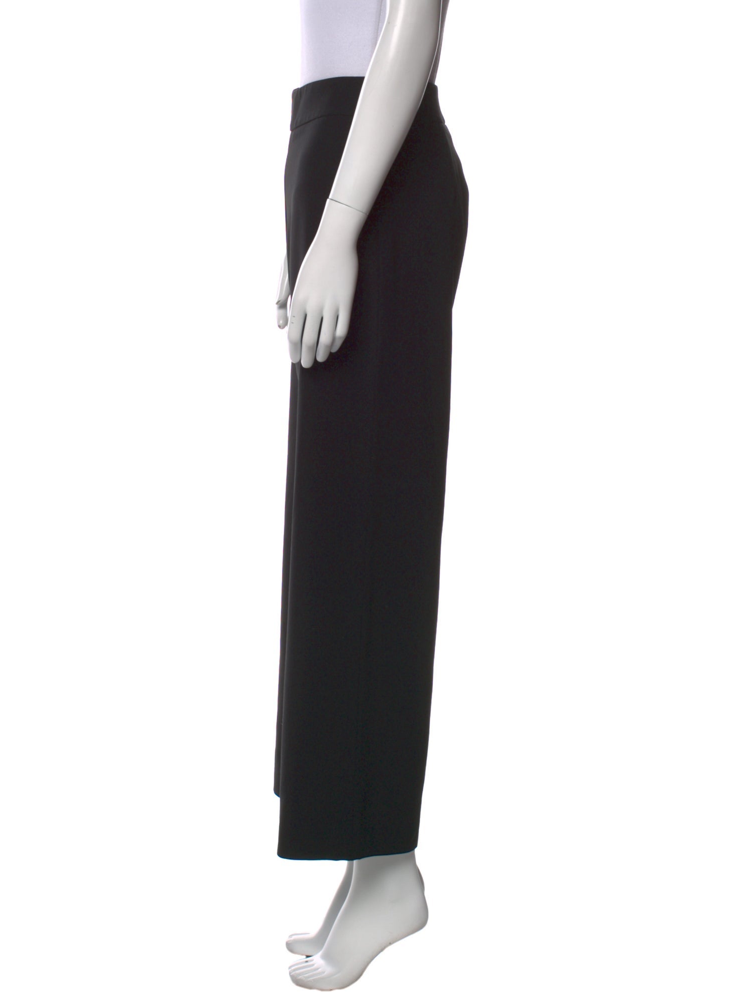 Giorgio Armani Virgin Wool Wide Leg Pants