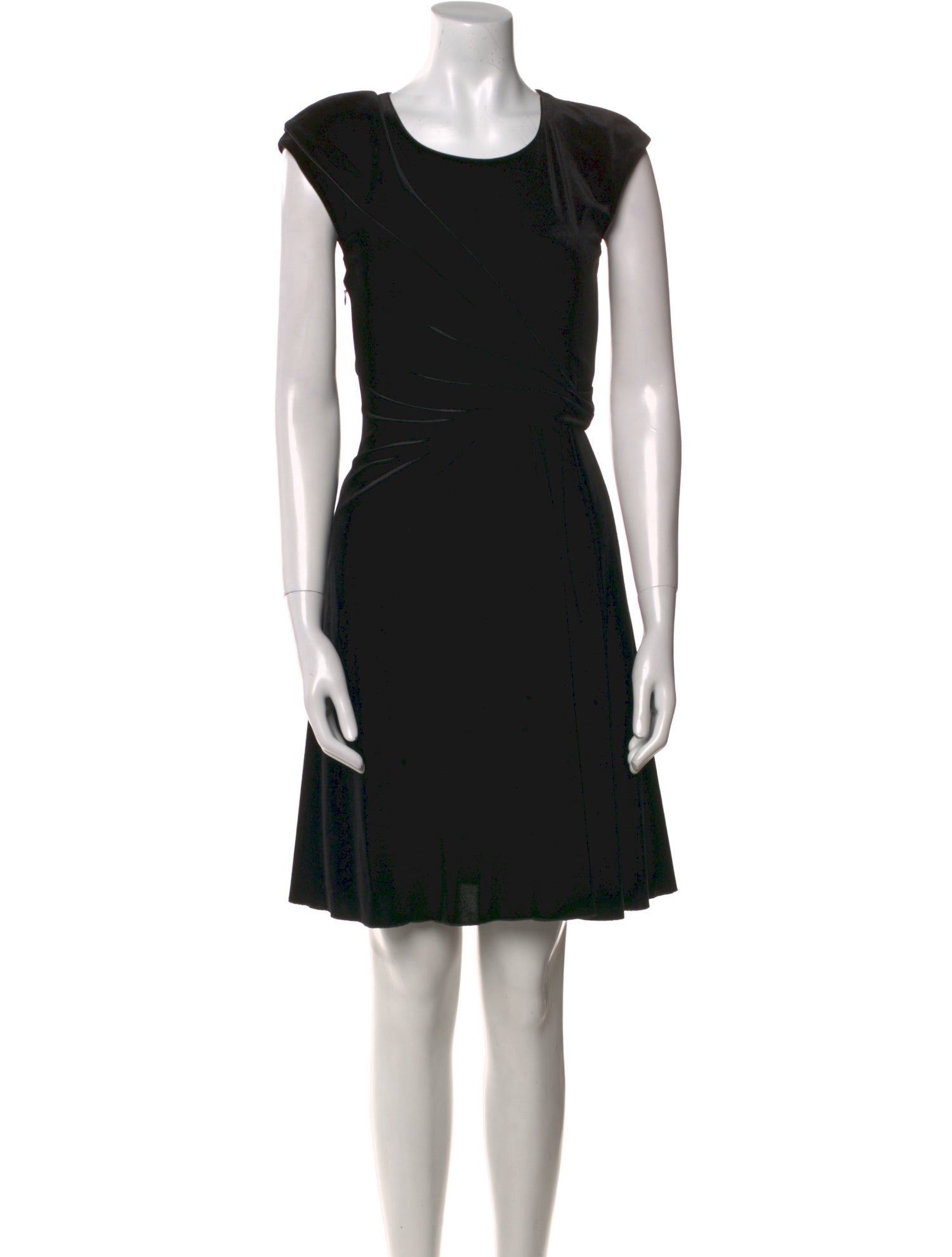 Giorgio Armani Scoop Neck Mini Dress