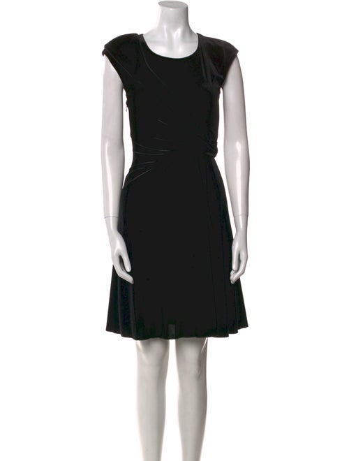 Giorgio Armani Scoop Neck Mini Dress