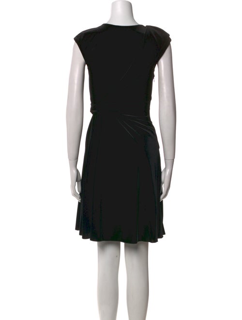 Giorgio Armani Scoop Neck Mini Dress