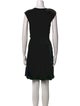 Giorgio Armani Scoop Neck Mini Dress