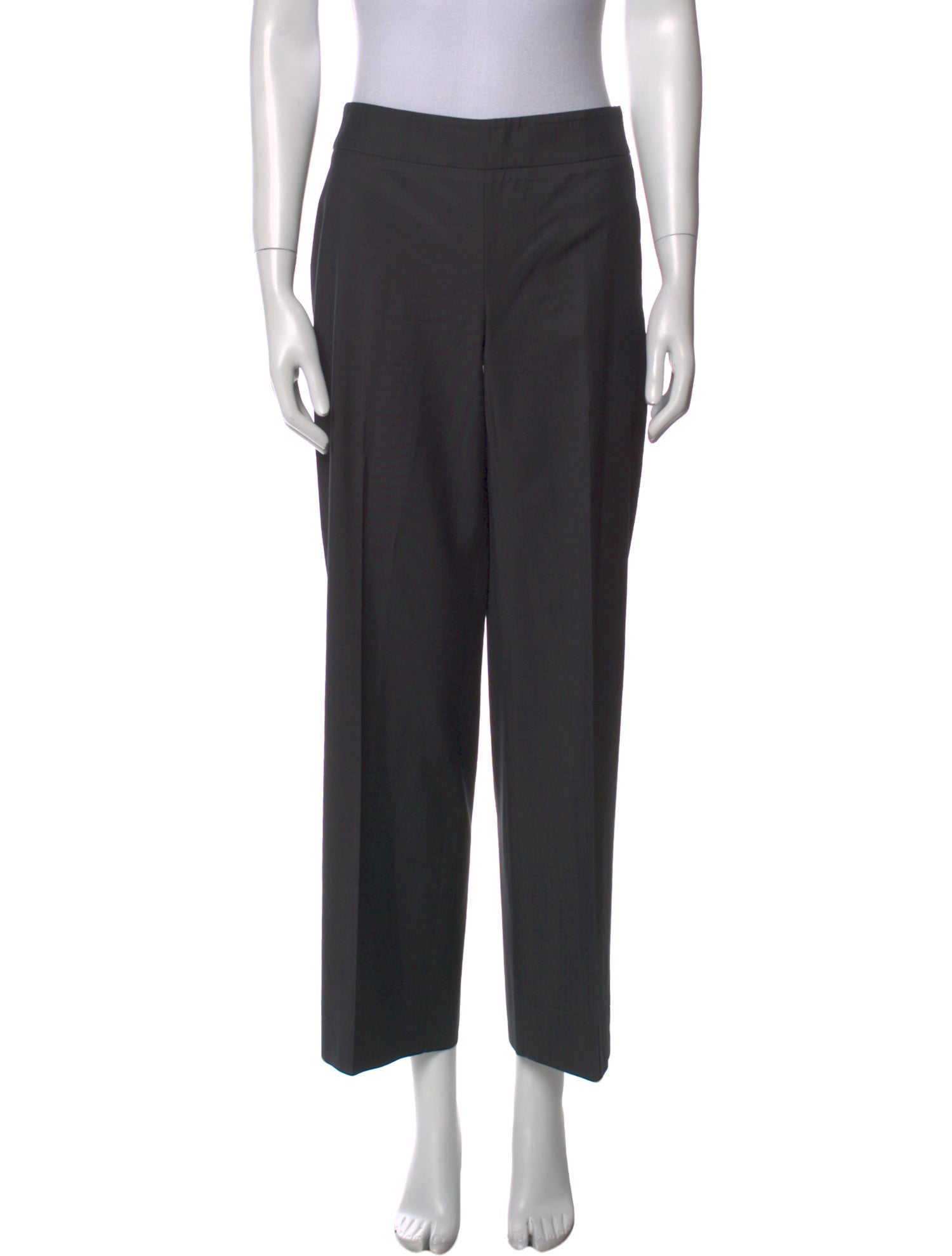 Giorgio Armani Virgin Wool Wide Leg Pants