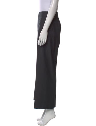 Giorgio Armani Virgin Wool Wide Leg Pants