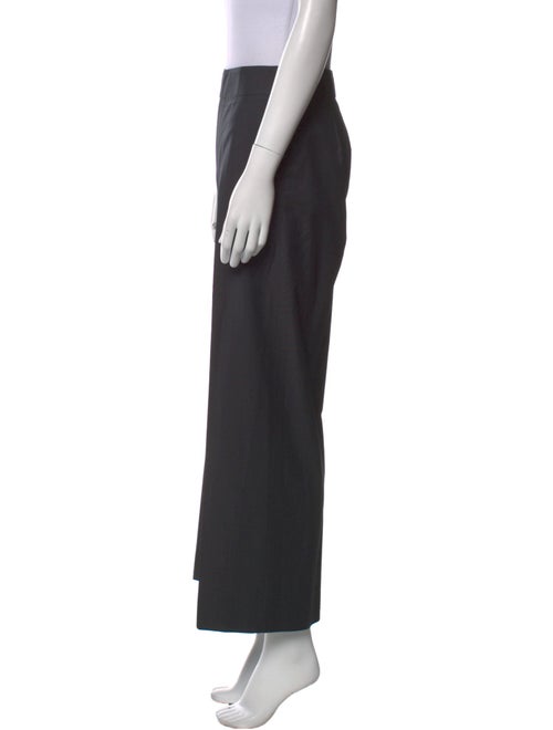Giorgio Armani Virgin Wool Wide Leg Pants